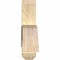 Ekena Millwork Bellingham Rough Sawn Timber Gable Bracket, Douglas Fir, 48"W x 14"H x 4"D x 4"F, 7/12 Pitch GBW048X14X0404BEL00RDF - alternate 5